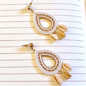 Rebecca Minkoff Louisa Shell Chandelier Earrings